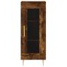 Stylish Highboard Smoked Oak - 34.5x34x180 cm | HipoMarket