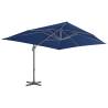 Cantilever Umbrella 4x3m Azure Blue - Sun Protection & Style