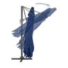 Cantilever Umbrella 4x3m Azure Blue - Sun Protection & Style