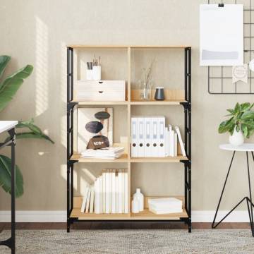 Bookshelf Sonoma Oak - Stylish Storage Solution | HipoMarket