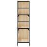 Bookshelf Sonoma Oak - Stylish Storage Solution | HipoMarket