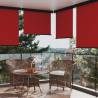 Red Balcony Side Awning 145x250 cm - Stylish Privacy Solution