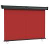 Red Balcony Side Awning 145x250 cm - Stylish Privacy Solution