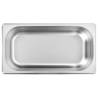 Gastronorm Containers 8 pcs GN 1/3 100 mm Stainless Steel