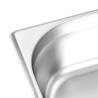 Gastronorm Containers 8 pcs GN 1/3 100 mm Stainless Steel