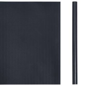 Garden Privacy Screens - 4 pcs Matte Dark Grey 35x0.19 m