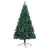 Artificial Half Pre-lit Christmas Tree with Ball Set - 180 cm