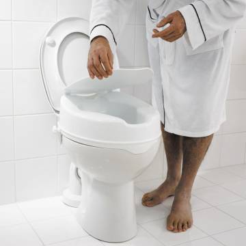 RIDDER White Toilet Seat with Lid - 150 kg Capacity