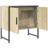 Sonoma Oak Bathroom Sink Cabinet | 60x33x60 cm | Stylish Storage