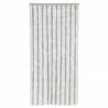 Fly Curtain Light Grey & White 100x200 cm - Insect Protection