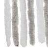 Fly Curtain Light Grey & White 100x200 cm - Insect Protection