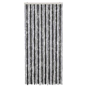 Fly Curtain Grey & Black 100x200 cm - Insect Protection