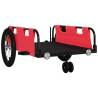 Bike Trailer Red Oxford Fabric | Durable & Safe Transport