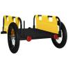 Bike Trailer - Yellow Oxford Fabric & Iron | HipoMarket