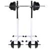 Barbell Squat Rack & Dumbbell Set - 60.5 kg | HipoMarket