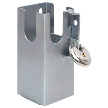 Durable Hitch Lock Silver - Secure Your Trailer | HipoMarket