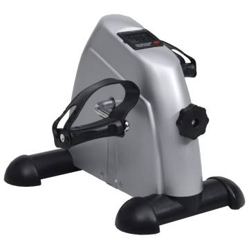 Silver Mini Exercise Bike - Compact & Versatile Workouts