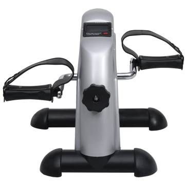 Silver Mini Exercise Bike - Compact & Versatile Workouts