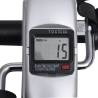 Silver Mini Exercise Bike - Compact & Versatile Workouts