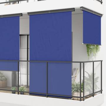 Stylish Balcony Side Awning 175x250 cm in Blue - Hipomarket