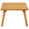 Refined Garden Coffee Table - Solid Acacia Wood - 90x55cm