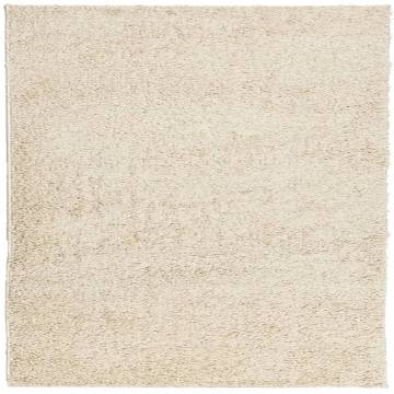 Shaggy Rug High Pile Modern Gold 160x160 cm | Cozy & Durable