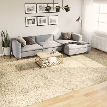 Shaggy Rug High Pile Modern Gold 300x400 cm | HipoMarket