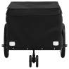 Bike Trailer Black 30 kg Iron - Sturdy & Versatile Cargo Solution