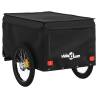 Bike Trailer Black 30 kg Iron - Sturdy & Versatile Cargo Solution