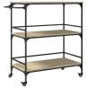 Kitchen Trolley Sonoma Oak - Stylish & Functional Storage