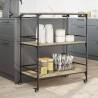 Kitchen Trolley Sonoma Oak - Stylish & Functional Storage