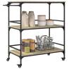 Kitchen Trolley Sonoma Oak - Stylish & Functional Storage