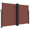 Retractable Side Awning Brown 160x1200 cm | Hipo Market