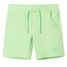 Kids' Shorts Fluo Green 128 Size 128 (7-8y) 