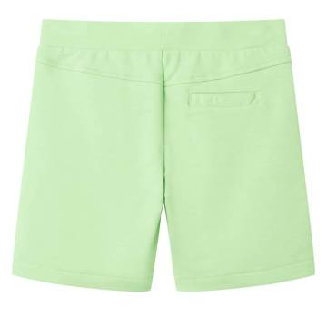 Kids' Shorts Fluo Green 128 - Comfort & Style