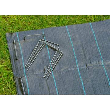 Nature Ground Cloth Pins - 10 Durable Metal Staples | Hipomarket