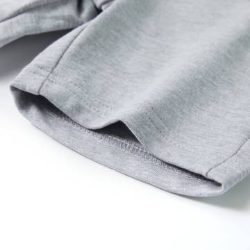 Kids' Grey Drawstring Shorts - Comfortable & Stylish