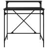 Industrial Black Desk 80x50x90 cm - Durable & Stylish