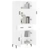 Highboard High Gloss White - Stylish Storage | Hipo Market