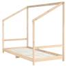 Kids Bed Frame 90x200 cm - Solid Wood Pine for Comfort & Fun