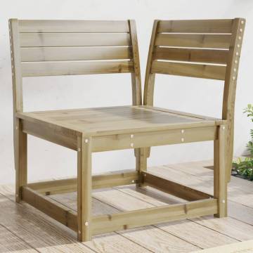 Garden Sofa Corner - Impregnated Wood Pine | Hipomarket