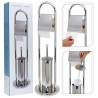 Bathroom Solutions Stainless Steel Toilet Paper/Brush Holder