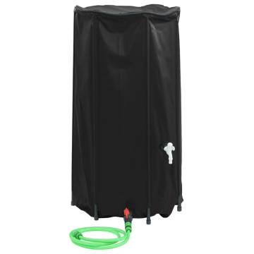 Foldable 100L PVC Water Tank with Tap - Hipomarket