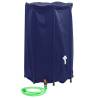 Water Tank with Tap Foldable 500 L PVC Colour blue Size 500 l Quantity in Package 1 