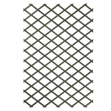 Nature Garden Trellises 100x200 cm - Set of 2 Green Wooden Trellises