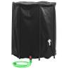 Water Tank with Tap Foldable 1250 L PVC Colour black Size 1250 l Quantity in Package 1 