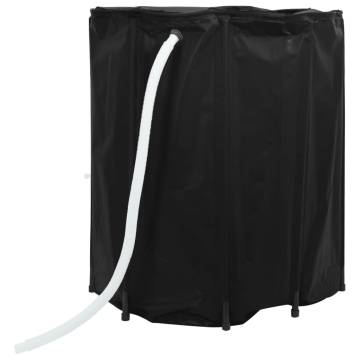 Foldable 1250L PVC Water Tank with Tap - Hipomarket UK