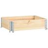 Pallet Collar 60x80 cm - Solid Pine Wood | HiPoMarket