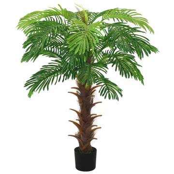 Artificial Cycas Palm with Pot - 140 cm Green | Hipo Market