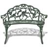 Elegant 100 cm Garden Bench | Durable Cast Aluminium - Hipomarket